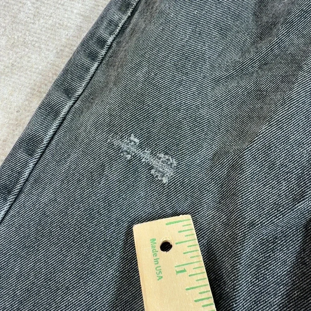 Vintage Levis 505 Jeans 33x32 Mens Classic Straight Black Grunge Work Y2k
